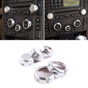 For Land Rover Discovery 3 LR3 Car Volume & Air Condition Knobs Trim Sticker - Picture 1 of 4
