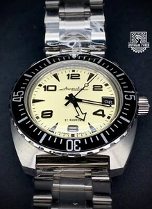 Vostok Amphibia 170891 - Full lume dial - Brand New - Sent from Barcelona