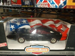 Ertl 1/18 1969 Dodge daytona charger black NIB - Picture 1 of 1