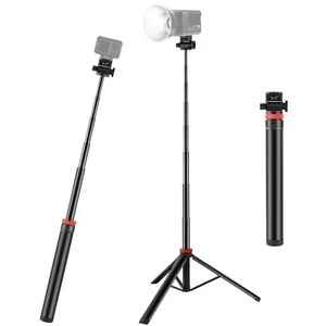 Broadcast Fill Light Bracket Telescopic Tripod for Sony X3000R/x3000/DSC-RX0M2 - Picture 1 of 8