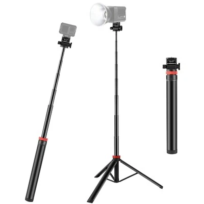 Broadcast Fill Light Bracket Telescopic Tripod for Sony X3000R/x3000/DSC-RX0M2 - Image 1 of 4