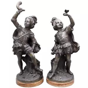 Esculturas - Pareja de época - Imagen 1 de 24