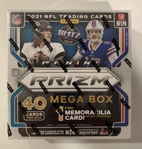 2021 Panini Prizm NFL Football Mega Box Neon Green Pulsar Prizm - Picture 1 of 1