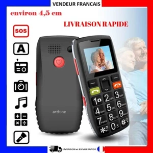 Artfone C1+ Seniorentelefon ohne Simlock GSM Große Tasten SOS Radio FM Bluetooth - Bild 1 von 21