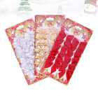  144 Pcs Christmas Bowknot Decorations Red Bows Handmade Ties Decorate