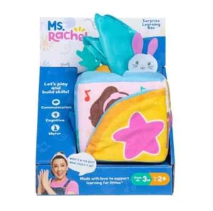 Ms. Rachel Surprise Learning Box Giocattolo Interattivo per Bambini da Giocare Insieme ai Video - Foto 1 di 2