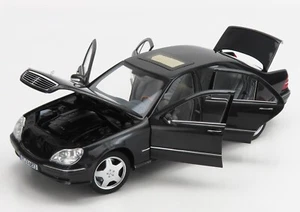 Norev MERCEDES BENZ S55 AMG V220 1999 TECTITE GREY MET Dealer LE1000 1/18 New! - Picture 1 of 5