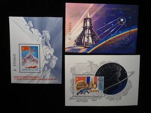 1982 Russia Stamps Souvenir Sheets Lot of 3 MNHOG XF - Picture 1 of 2