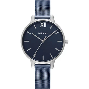 Obaku Women's Liv Arctic Blue Dial Watch - V209LXCLML - Picture 1 of 1