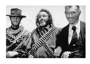 Clint Eastwood On the set of For a few Dollars More A4 poster Choice of frame - Picture 1 of 4