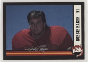 1992-93 Motion Florida State Seminoles Superstars Robbie Baker #47