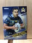 JUSTIN O'NEILL🏆2018 NRL TRADERS #87 Rugby League COWBOYS Card🏆