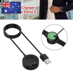 1m Charger Cradle Dock Cable Station for Garmin Fenix 5/Forerunner 55 Smartwatch - Zdjęcie 1 z 8