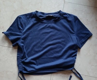 Shein T-Shirt GR. M  Neu blau - Bild 1 von 4