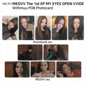 MEOVV The 1st EP Album MY EYES OPEN VVIDE Withmuu POB Photocard KPOP K-POP - Picture 1 of 19