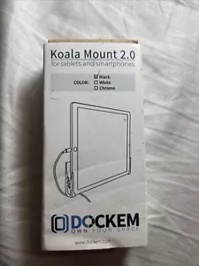 Tablet Smartphone Wall Koala Mount Black For iPad Air Pro Mini Samsung iPhone - Picture 1 of 4
