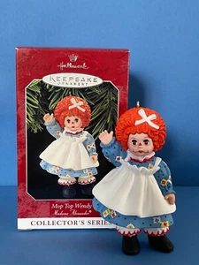 1998 Hallmark Andenken Ornament Madame Alexander Mopp Top Wendy #3 ~ Neu in Box - Bild 1 von 3