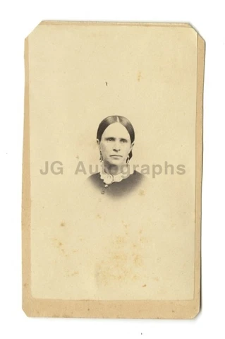 19th Century Fashion - 1800s Carte-de-visite - Bust-Length Portrait Cover