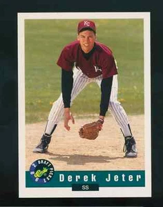 1992 Classic Draft Picks Derek Jeter RC New York Yankees #6 L122 - Picture 1 of 2