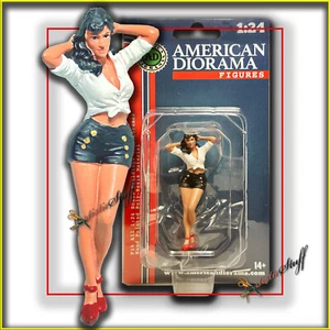 American Diorama Figurine - Pin-Up Girls | Jean (1/24 scale, Cold-Cast Resin. - Picture 1 of 5