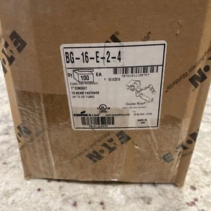 Eaton B-Line BG-16-E-2-4 Conducto a haz 1" Conducto 1/8" a 1/4" Brida CANTIDAD 100 - Imagen 1 de 4