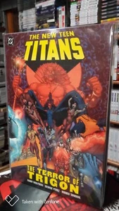 THE NEW TEEN TITANS THE TERROR OF TRIGON TP DC COMICS ORIGINAL ENGLISH TEXT - Picture 1 of 1