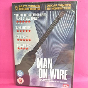 Man On Wire 2008 NEU VERSIEGELT DVD Dokumentarfilm DTS James Marsh Philippe Petit - Bild 1 von 3