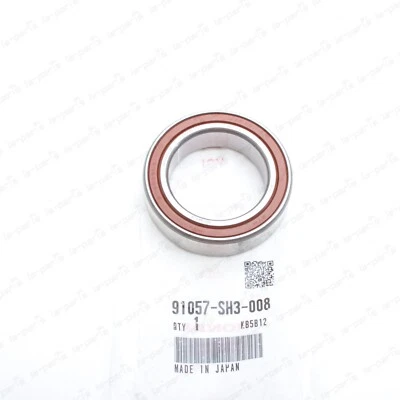 Rodamiento de medio eje CV intermedio genuino OEM Honda Acura 91057-SH3-008 Foto 1 de 4