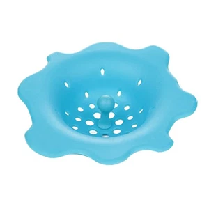 3 Stück Silica Gel Küche Bad Waschbecken Sieb Korb Silikon Haarfänger - Bild 1 von 5