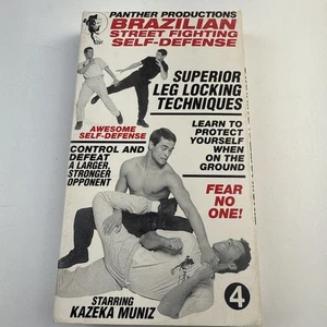 *RARE* "Brazilian Street Fighting Self-Defense" (VHS) Panther Productions, MMA - Picture 1 of 4