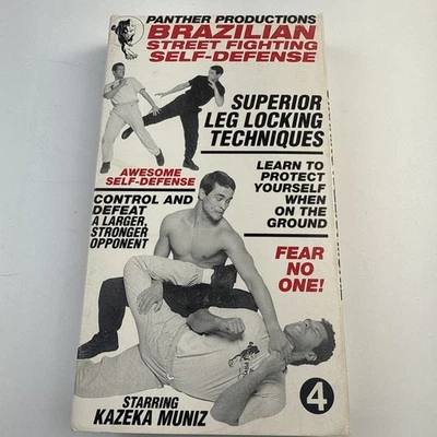 *RARE* "Brazilian Street Fighting Self-Defense" (VHS) Panther Productions, MMA - Image 1 of 4