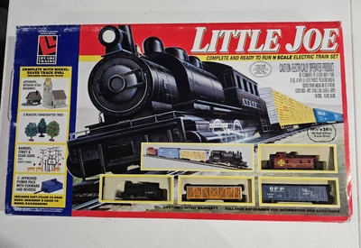 Life-Like Trains "Little Joe" N-Scale Electric Train Set 7549 Vintage New open - Image 1 of 4