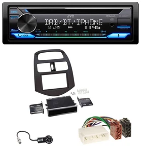 JVC Bluetooth MP3 USB DAB CD Autoradio für Chevrolet Spark (KLM 2012-2013) - Bild 1 von 8