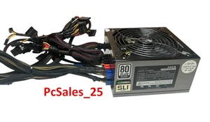 Rocketfish RF-900WPS 900 Watt 80 Silver PLUS ATX Power Supply Nvidia Sli - Afbeelding 1 van 3