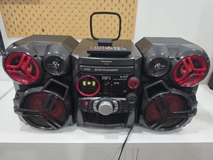 Retro 90s - 2000s Panasonic SA-AK320 5 CD Dual Cassette Radio Home Stereo System - Picture 1 of 8