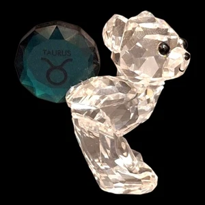 Swarovski Kris Bear - Taurus Horoscope #5396295 Figurine - Picture 1 of 6