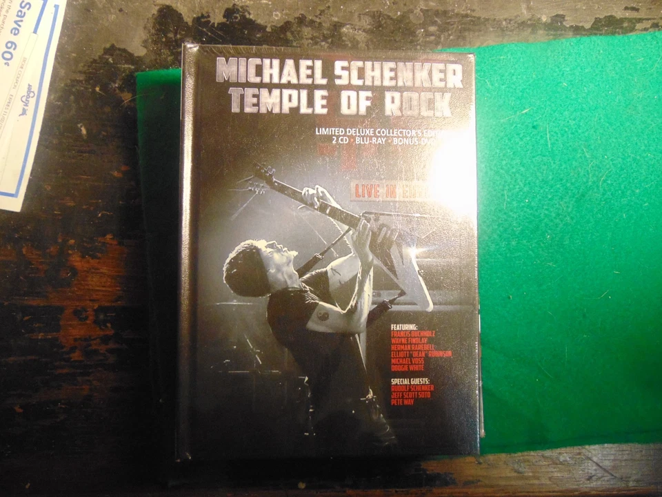 Michael Schenker's Temple Of Rock - Live In Europe (2xCD, Album + Blu-ray, Multi Foto 1 de 1