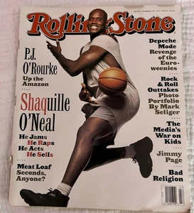Rolling Stone Magazine Shaquille O’Neal November 25 1993 NBA - Picture 1 of 6