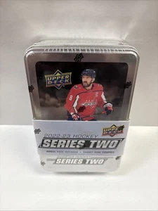 2022-23 Upper Deck Series 2 Hockey Tin Box New Sealed - Picture 1 of 2