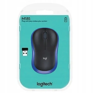 Logitech Kabellose Maus M185 USB 2.4GHz Optisch HOME WORK OFFICE - Bild 1 von 11