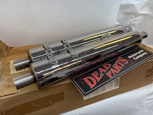 Silenciadores sin cordones Harley Screamin Eagle 64985-07 Touring 96-16 nuevos - Imagen 1 de 6