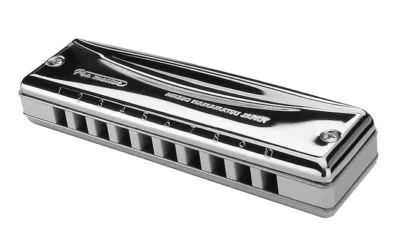 Suzuki Armonica a Bocca Diatonica Pro Master MR-350 C in Do Custodia 10 Fori - Immagine 1 di 4