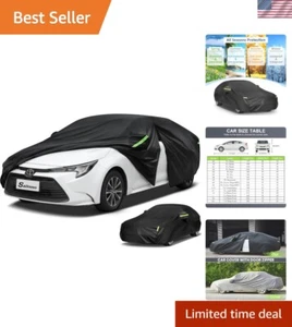 Heavy-Duty All-Weather Car Cover for Sedans: Windproof & UV Resistant, 186-193” - Bild 1 von 9