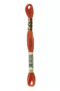 DMC - Color # 921 - (Tuscan Ochre)-- Embroidery Floss -- Per Skein - Picture 1 of 1