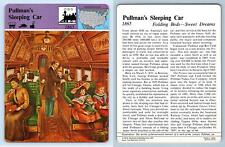 Pullman's Sleeping Car - Transportation - Story Of America - Panarizon Card