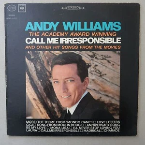 ANDY WILLIAMS AWARD WINNING CALL ME IRRESPONSIBLE VINYL LP COLUMBIA VG 87 - Picture 1 of 4