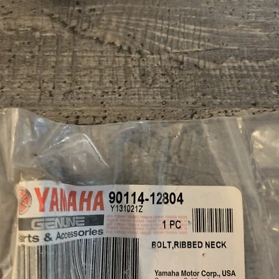 90114-12804-00 Perno Yamaha, dentado 901141280400, pieza original nueva OEM Foto 1 de 3