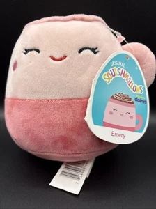 Claire’s Squishmallows Emery the Latte Barista Coffee 5" - Imagen 1 de 3