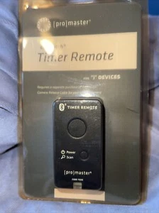 ProMaster Bluetooth Timer Remote for "i" Devices 7050 cable not included In Box - Picture 1 of 3