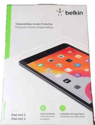 Belkin iPad mini 4/5 Tempered Glass Screen Protector Alignment Tray inc VAT - Image 1 of 4